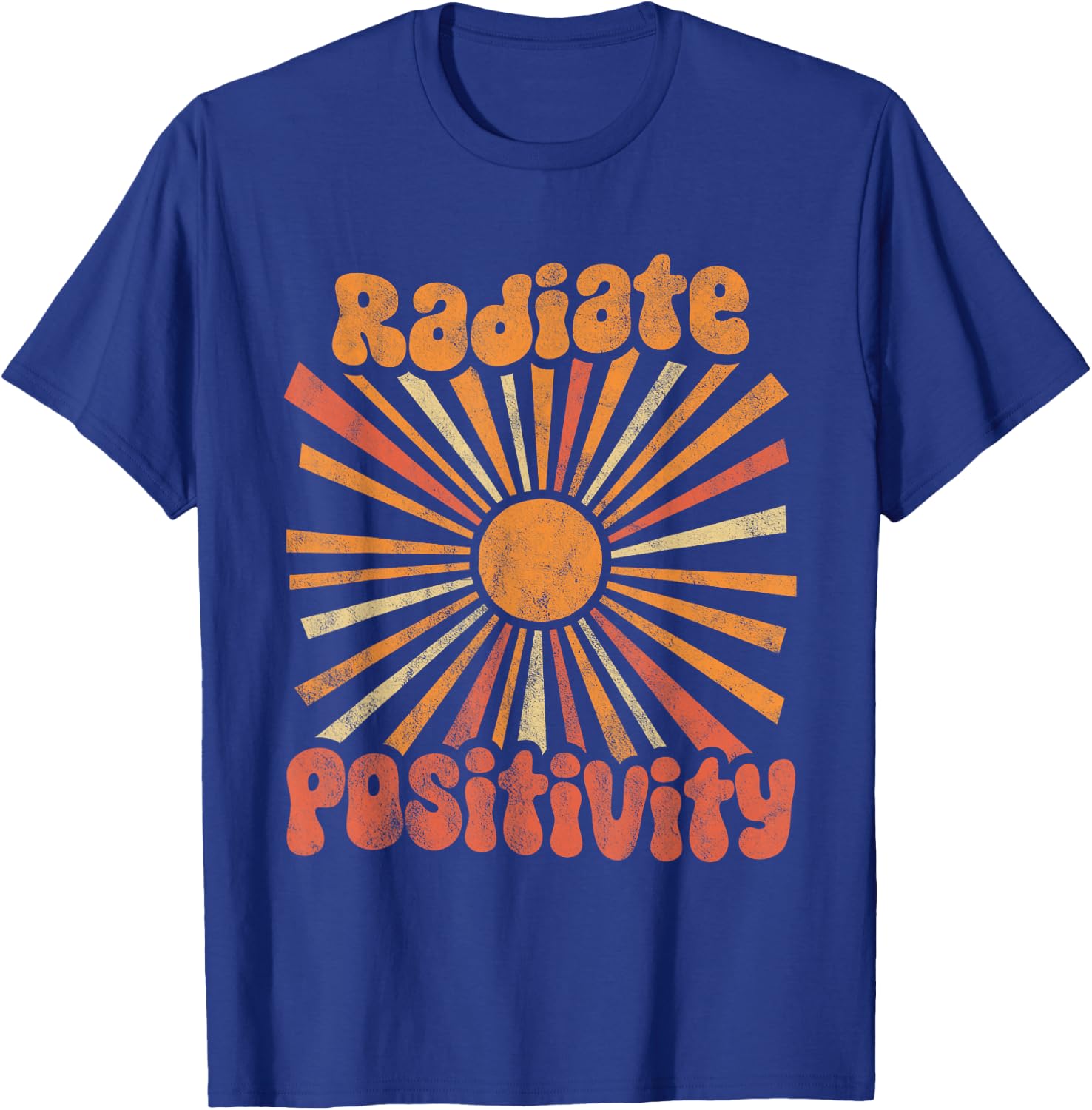 Radiate Positivity T-Shirt - T-Shirt | Royal