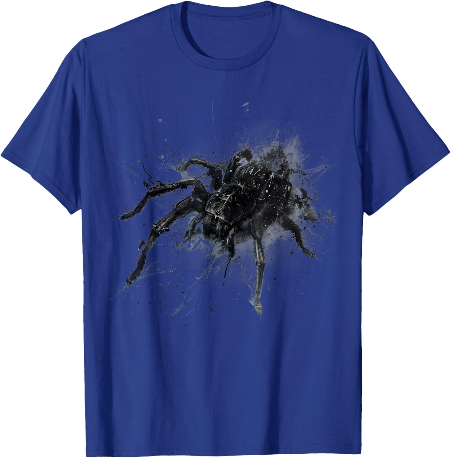 Tarantula Spider Drawing Motif Tarantula Lover Animal Print T-Shirt - T-Shirt | Royal