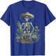 Skeleton Plants Lover Gardening Halloween T-Shirt - T-Shirt | Royal