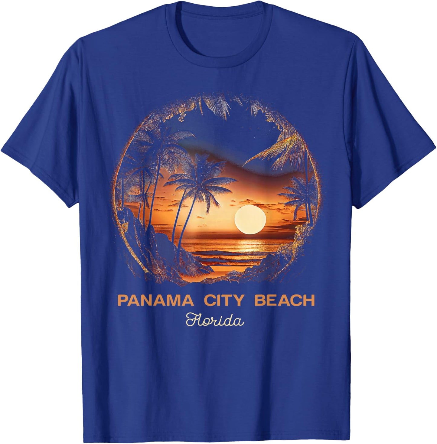Panama City Beach Florida T-Shirt - T-Shirt | Royal