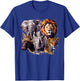 Wildlife Safari Adventure The Big Five Of South Africa T-Shirt - T-Shirt | Royal