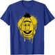 Sesame Street Bert Graffiti Spray Face Halloween Costume T-Shirt - T-Shirt | Royal