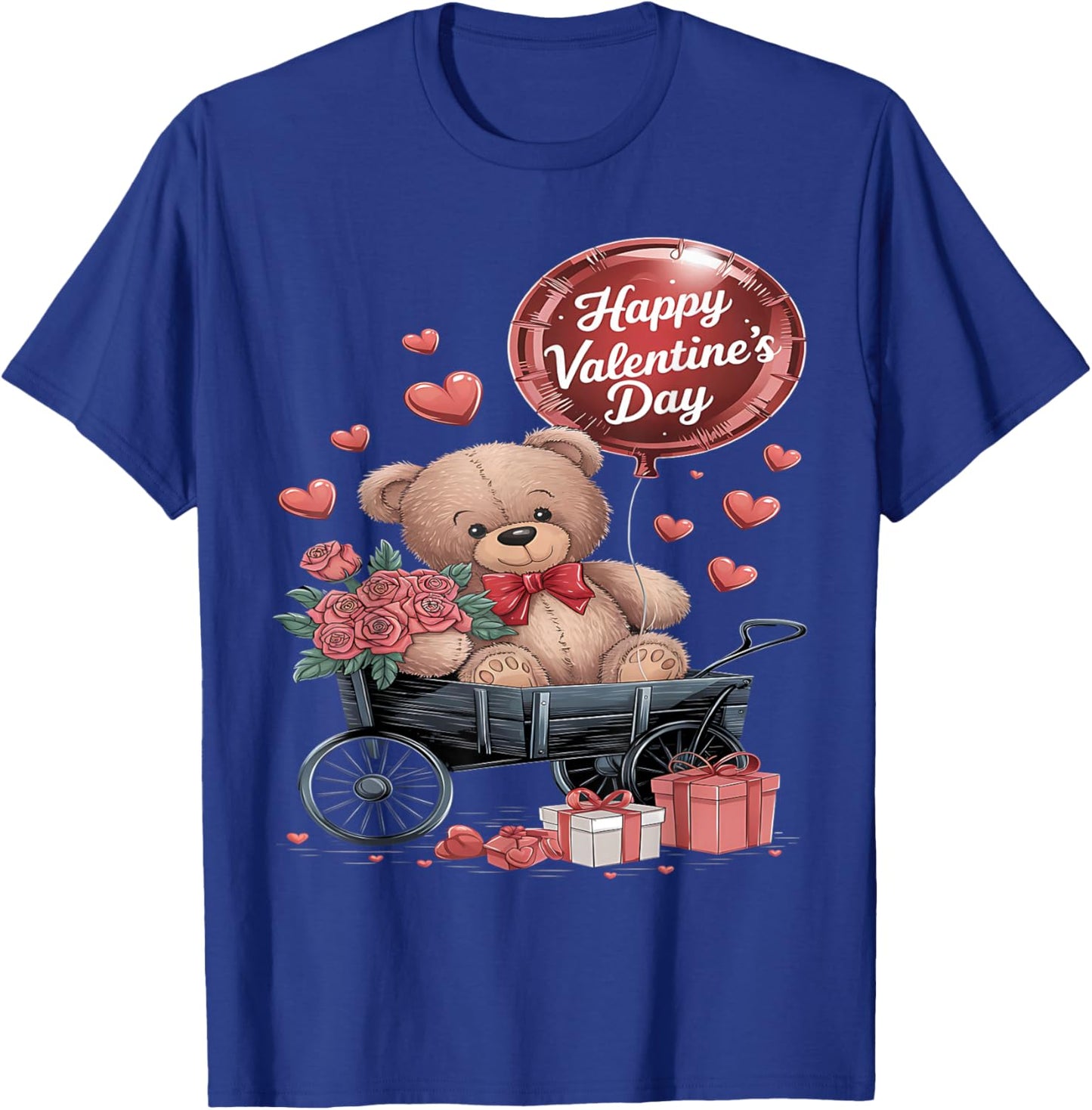 Happy Valentines Shirts Women Girlfriends Cute Valentine T-Shirt - T-Shirt | Royal
