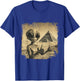 Aliens Ancient Thumb Up Pyramid Sci-Fi Egypt T-Shirt - T-Shirt | Royal