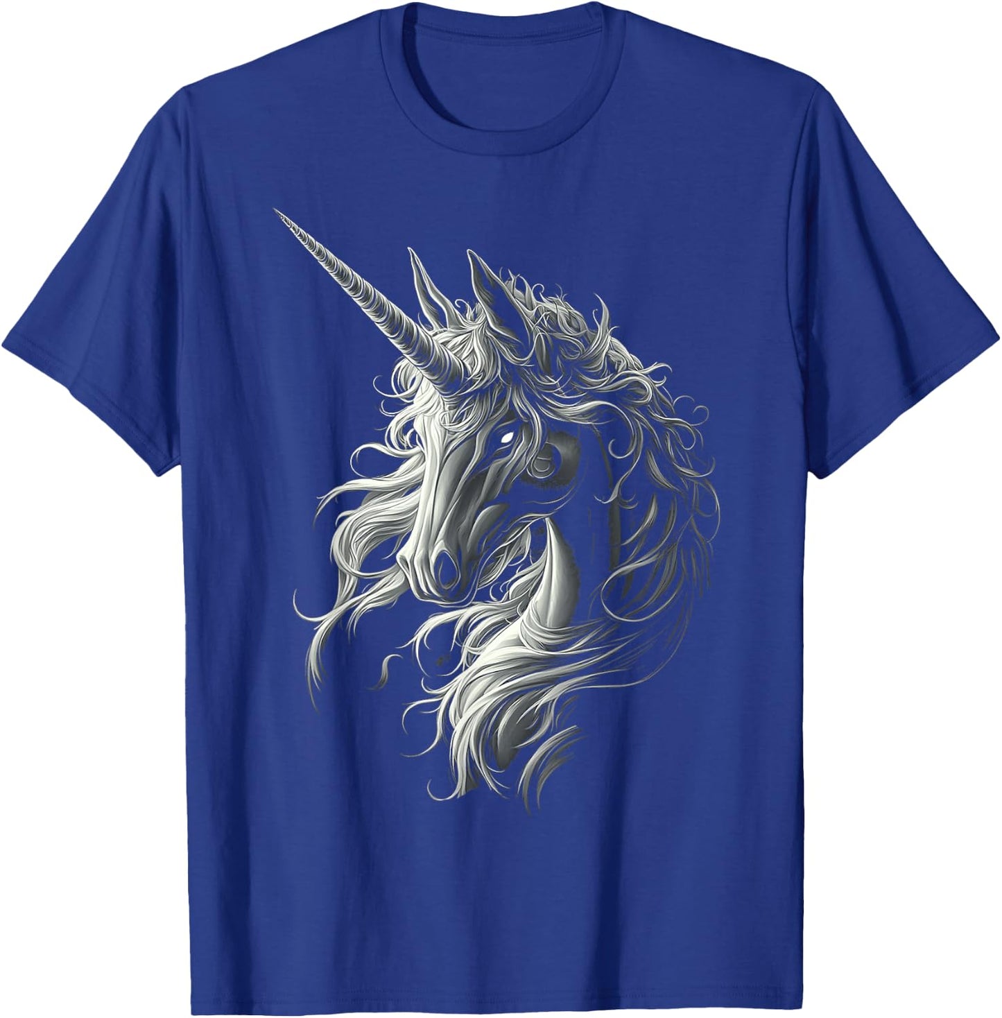 Unicorn Mythical Graphic Fantasy Art Unicorn T-Shirt - T-Shirt | Royal