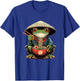 Frog Eating Ramen Kawaii Neko Japanese Noodles Anime Lovers T-Shirt - T-Shirt | Royal