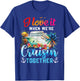 I Love It When We're Cruisin' Together Family Cruise 2024 T-Shirt - T-Shirt | Royal