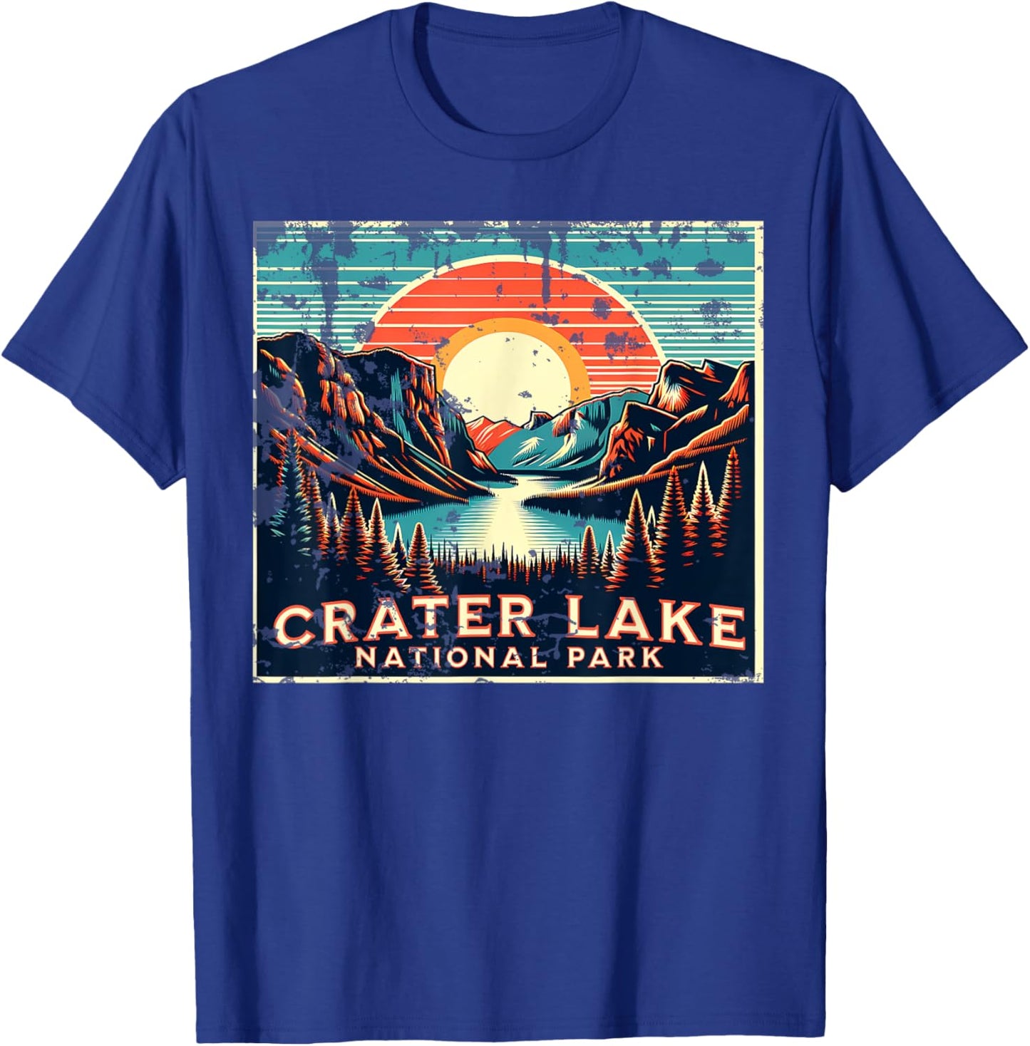 Crater Lake National Park T-Shirt - T-Shirt | Royal