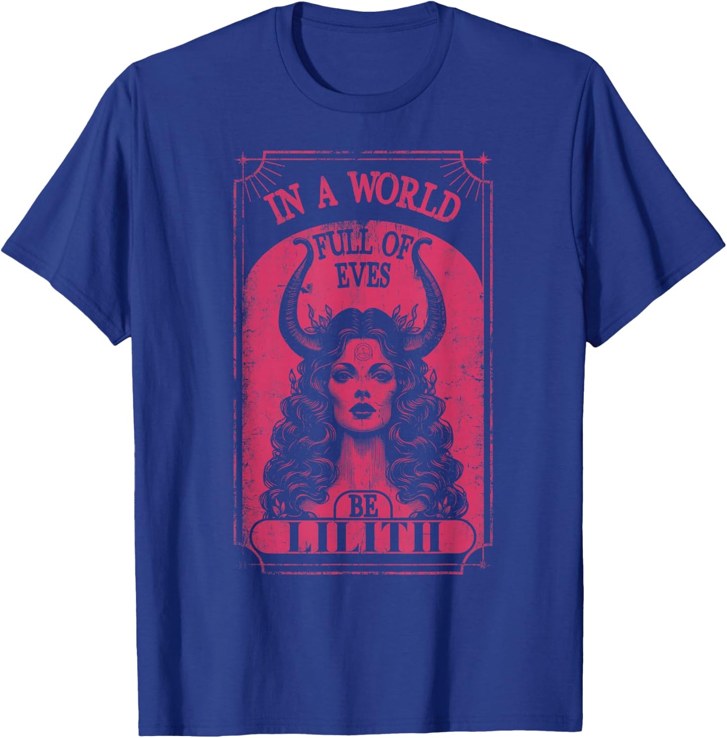 Lilith Demon Queen Pagan Goth Goddess Female T-Shirt - T-Shirt | Royal
