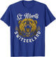 St. Moritz Switzerland Hiking Outdoor Graphic T-Shirt - T-Shirt | Royal
