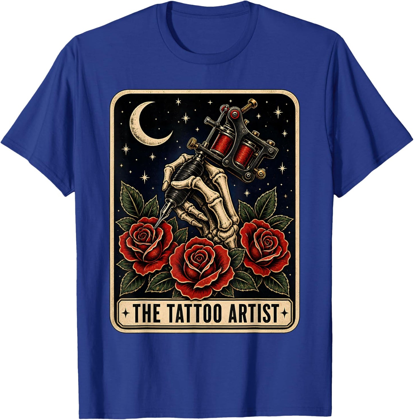 The Tattoo Artist Tarot Card T-Shirt - T-Shirt | Royal