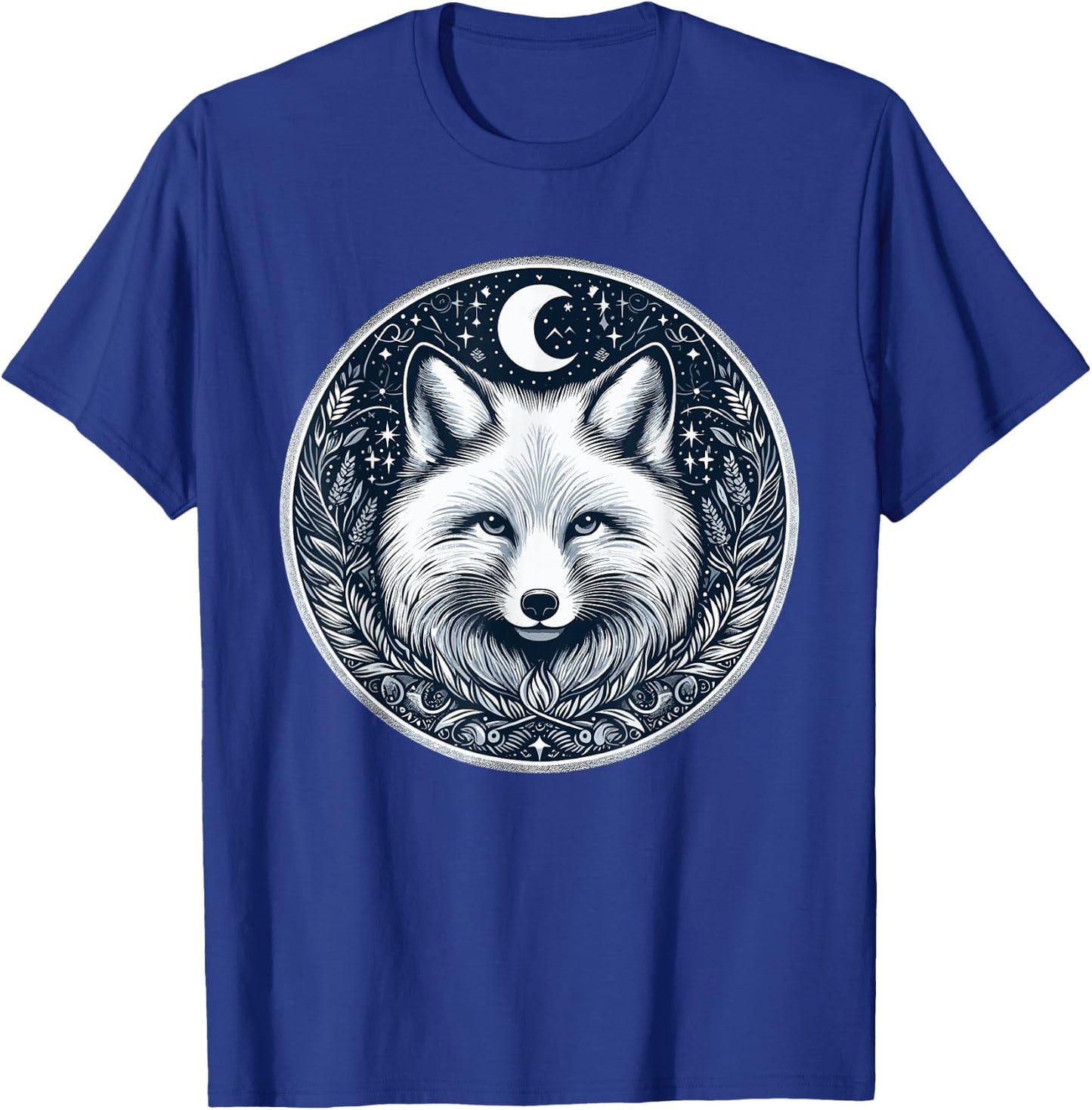 White Polar Arctic Fox T-Shirt - T-Shirt | Royal