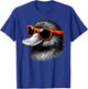 Cool Platypus Wearing Sunglasses Graphic Art T-Shirt - T-Shirt | Royal