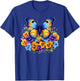 Pansies Butterfly Flower Pansy Gardening Floral T-Shirt - T-Shirt | Royal