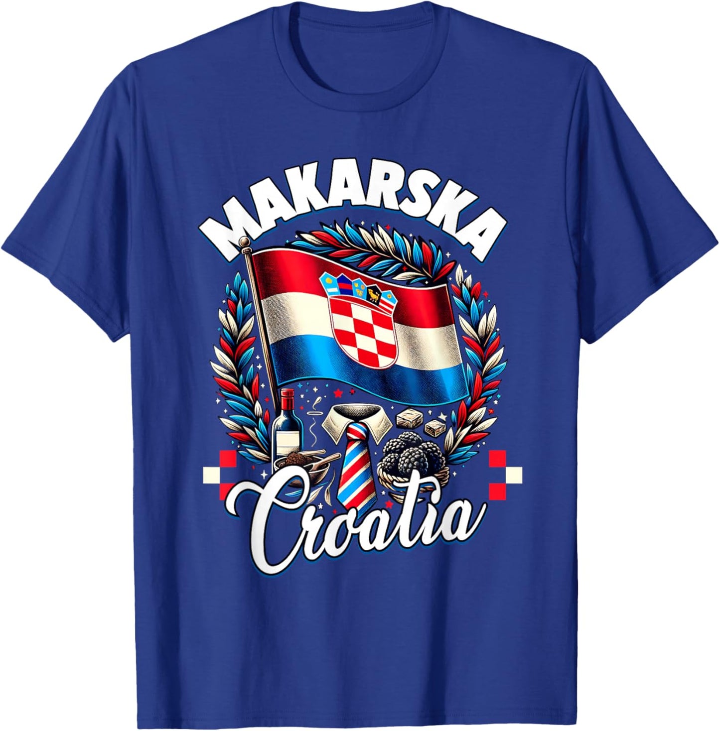 Makarska Souvenir Croatia Travel Vacation T-Shirt - T-Shirt | Royal