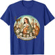 Saint Gertrude Patron of Cats Love Cats Catholic Saint Kitty T-Shirt - T-Shirt | Royal