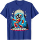 Aesthetic Robot Disco T-Shirt - T-Shirt | Royal