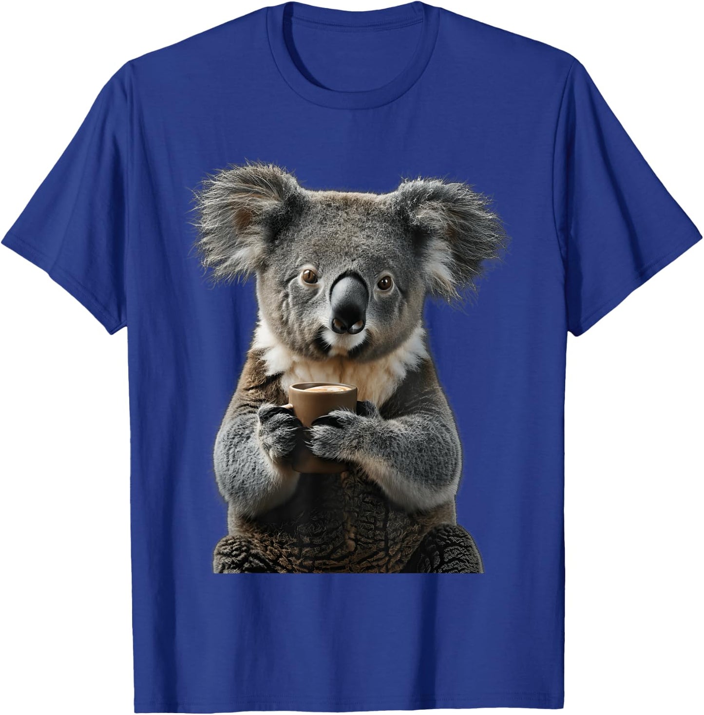 Koala Coffee T-Shirt - T-Shirt | Royal