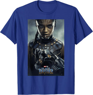 Marvel Black Panther Movie Shuri Poster Graphic T-Shirt - T-Shirt | Royal