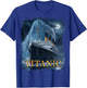 Titanic Cruise Ship Graphic Hit Iceberg April 15th 1912 , Small, Black T-Shirt - T-Shirt | Royal