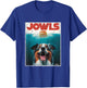 Funny Aussie Jowls Australian Shepherd Fur Baby Mom Dog Dad T-Shirt - T-Shirt | Royal