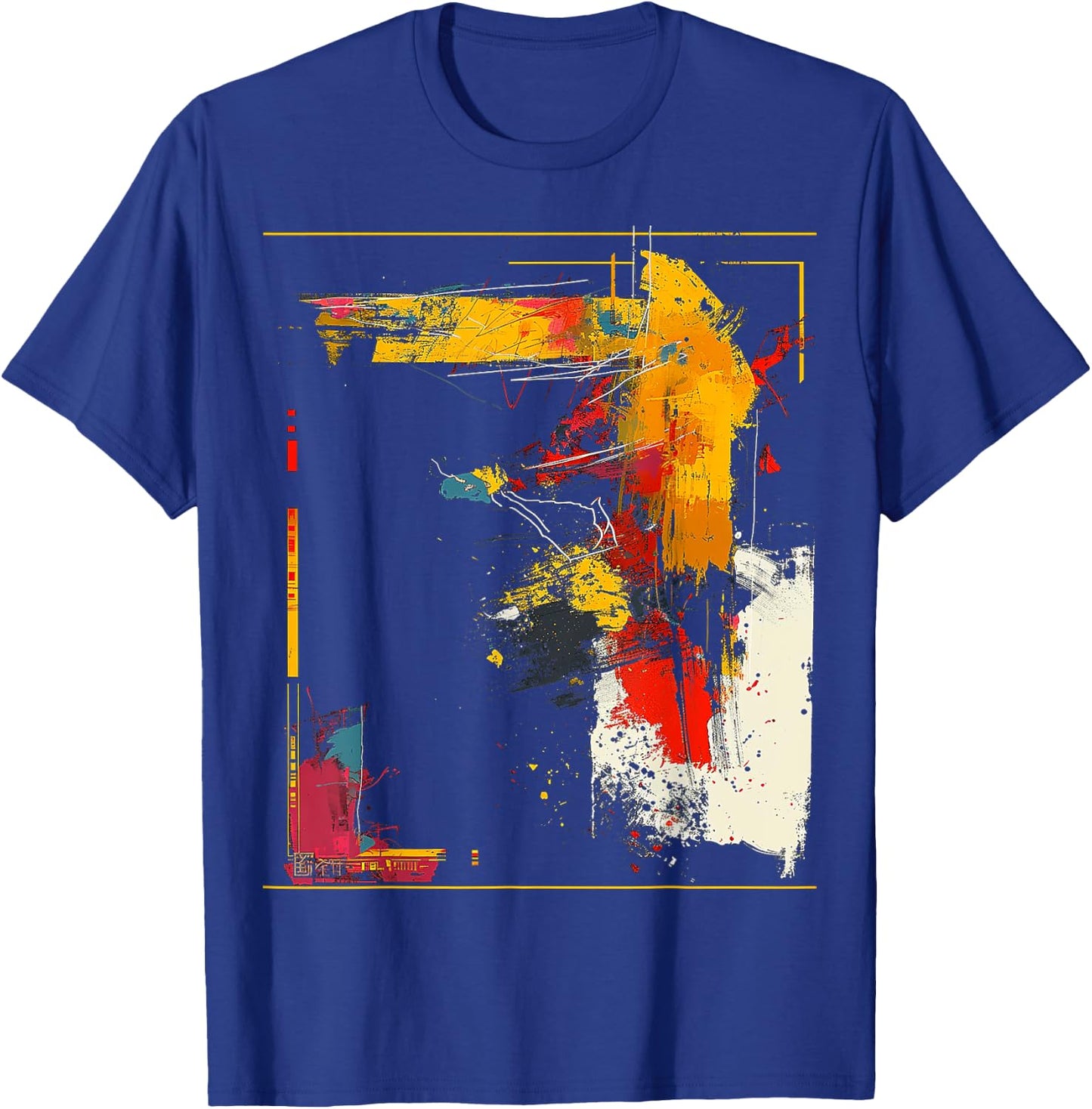 Graphic Art Art T-Shirt - T-Shirt | Royal