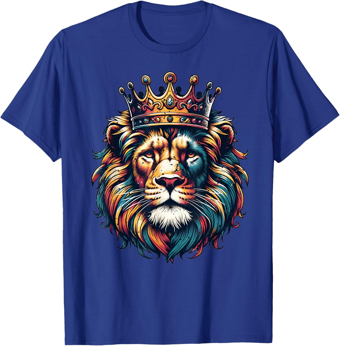 (2 SIDED) Lion of Judah Hebrew Black Israelite Bible Verses T-Shirt - T-Shirt | Royal
