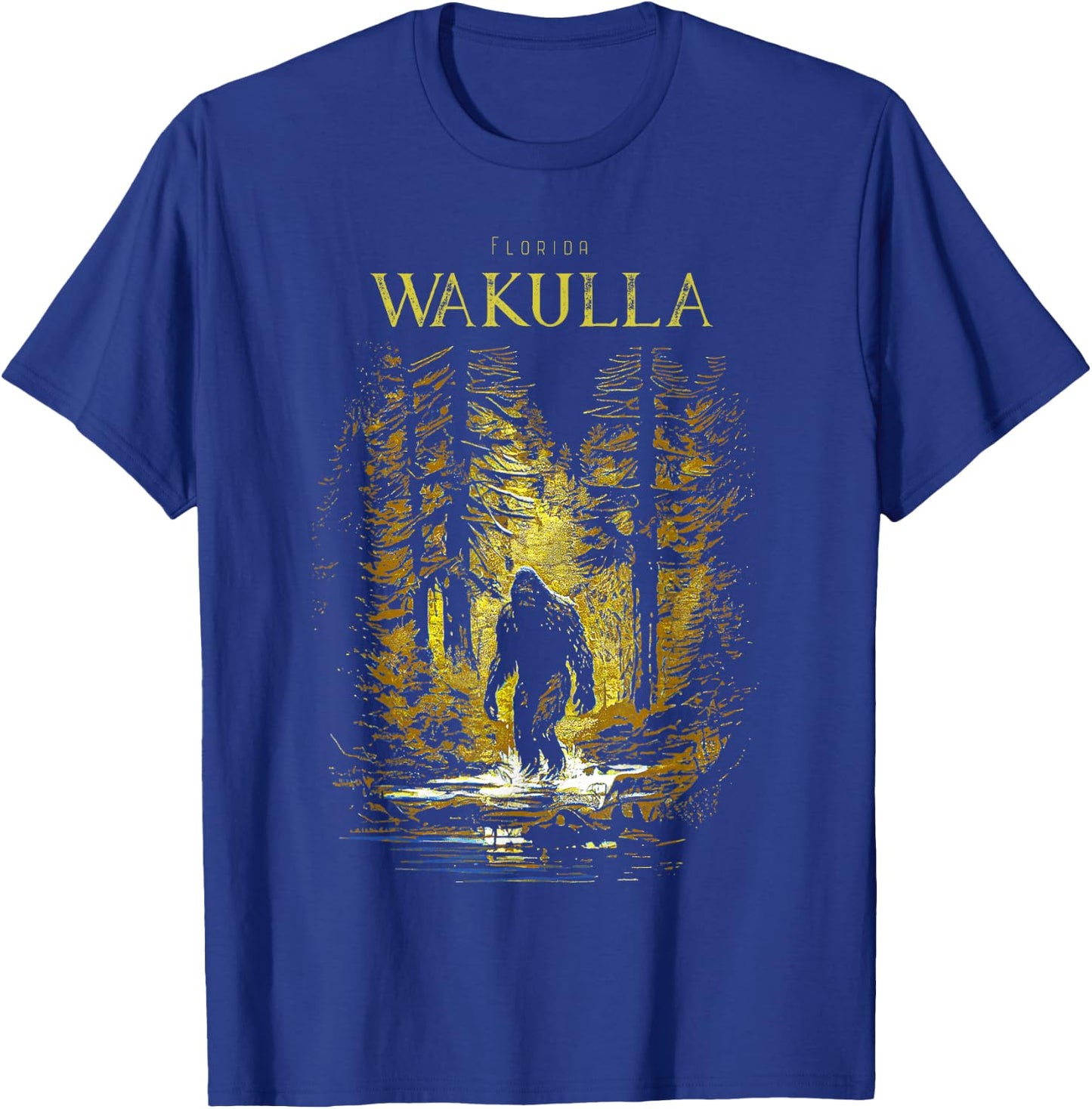 Wakulla Florida T-Shirt - T-Shirt | Royal