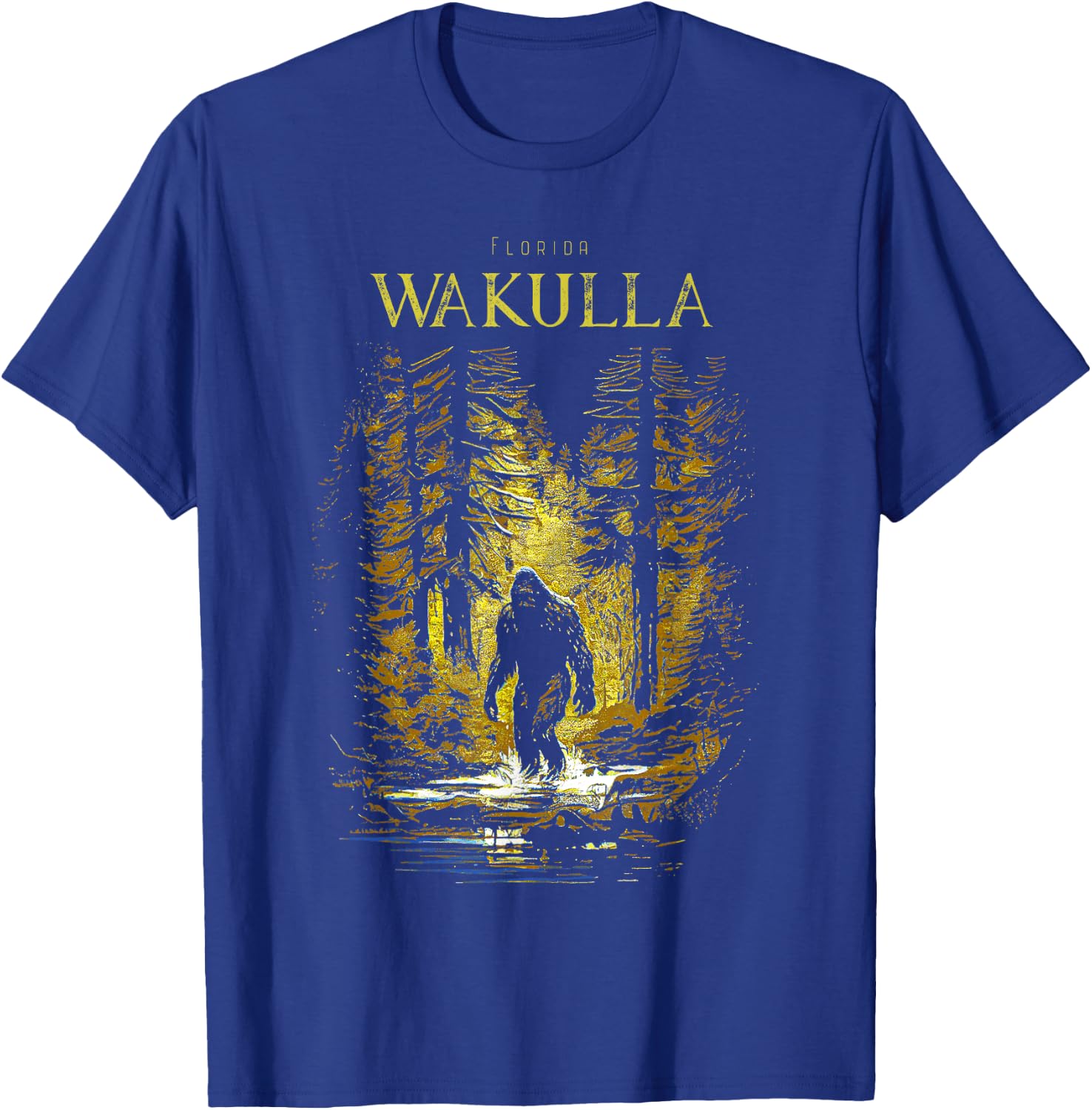 Wakulla Florida T-Shirt - T-Shirt | Royal