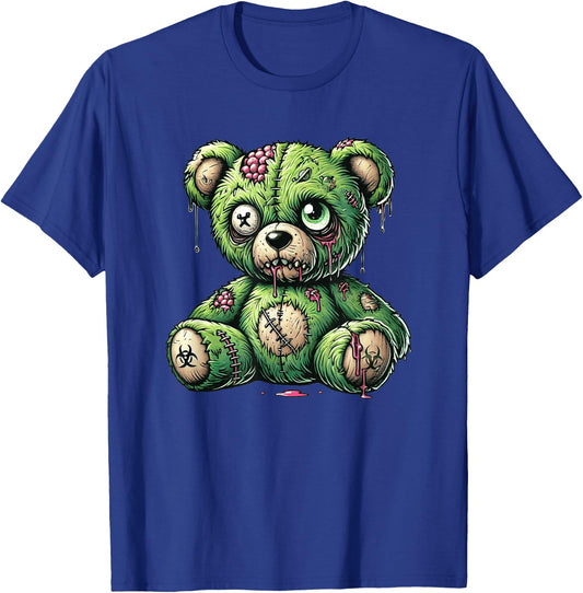 Zombie Bear Halloween Zombie Teddy Zombie Lover T-Shirt - T-Shirt | Royal