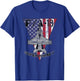 F/A-18 E/F Super Hornet Jet Fighter Airplane Vintage T-Shirt - T-Shirt | Royal