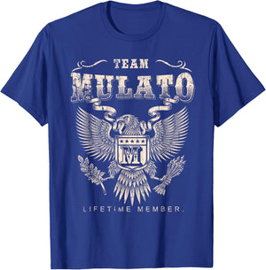 Team Mulato Lifetime Member - Mulato Name T-Shirt - T-Shirt | Royal