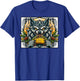Wolf Eating Taco Fantasy Art Mexican Food And Drinks T-Shirt - T-Shirt | Royal