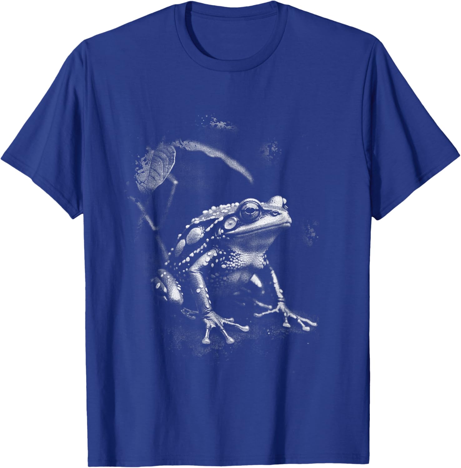 Realistic Frog Toad in Nature Animal Graphic T-Shirt - T-Shirt | Royal