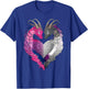 Asexual Bisexual Pride Gay Pride Month Bisexual Dragon LGBT T-Shirt - T-Shirt | Royal
