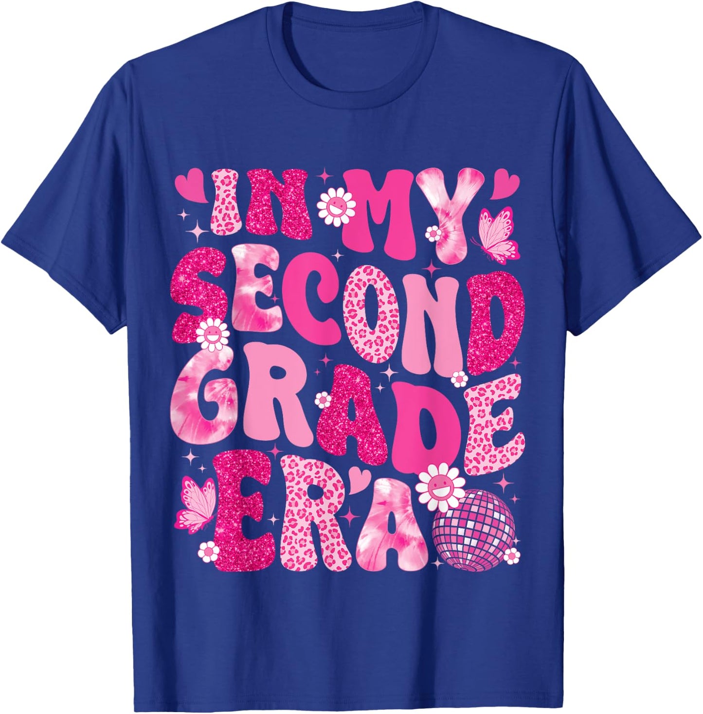 In My Second Grade Era Teachers Women Back To School Girls T-Shirt - T-Shirt | Royal