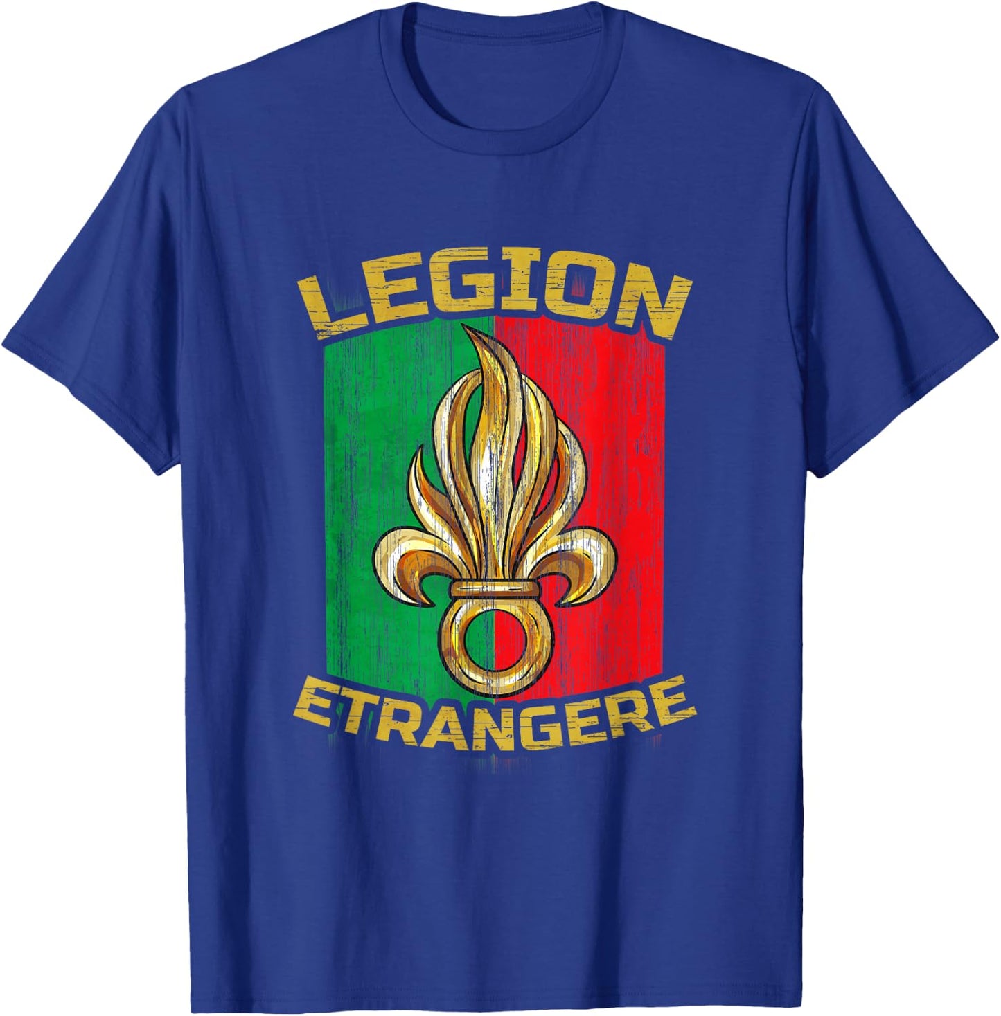 Legion Etrangere French Foreign Legion Crest T-Shirt - T-Shirt | Royal