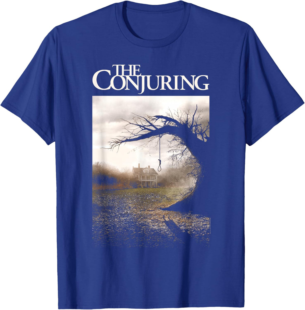 The Conjuring Color Poster T-Shirt - T-Shirt | Royal