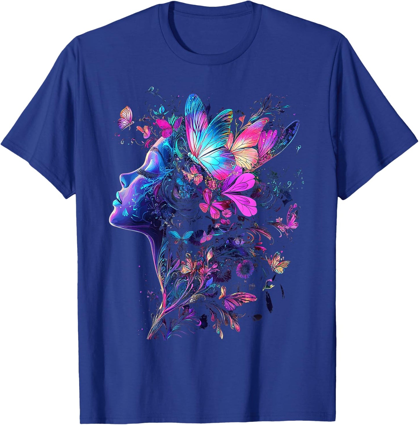 Fairy Mythical Motif Fantasy Artwork Fairy T-Shirt - T-Shirt | Royal