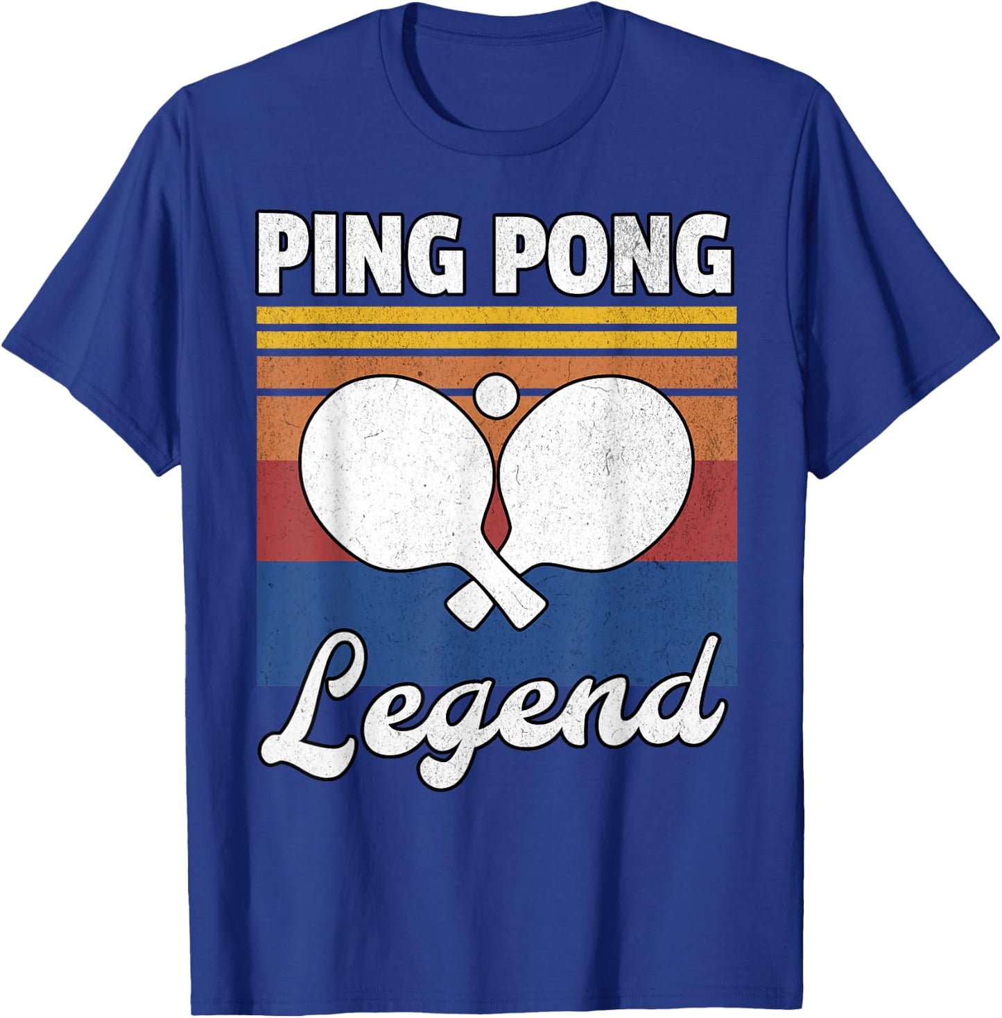 Retro Ping Pong Legend Ping Pong T-Shirt - T-Shirt | Royal