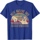 Best Aussie Dad Ever Retro Vintage Sunset T-Shirt - T-Shirt | Royal