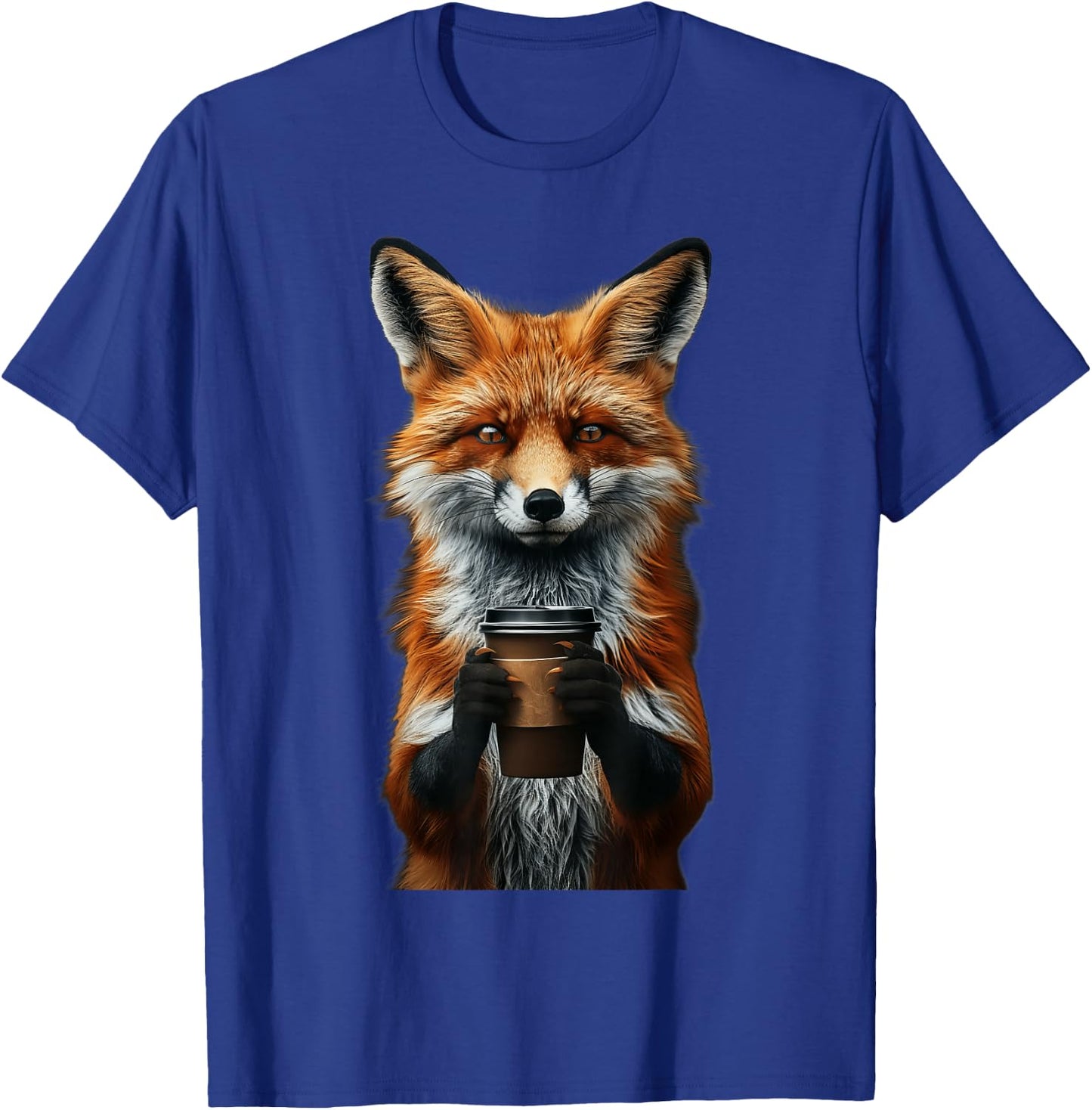 Fox Coffee T-Shirt - T-Shirt | Royal