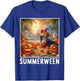Summerween Vibes Halloween Summer Celebrate T-Shirt - T-Shirt | Royal