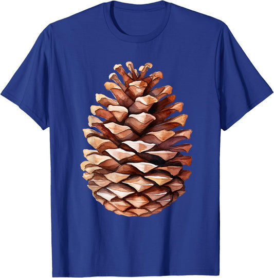 Pretend I'm A Pinecone Funny Pine Cone Easy Lazy Costume T-Shirt - T-Shirt | Royal