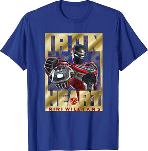 Marvel Black Panther: Wakanda Forever Ironheart Gold Metal T-Shirt - T-Shirt | Royal
