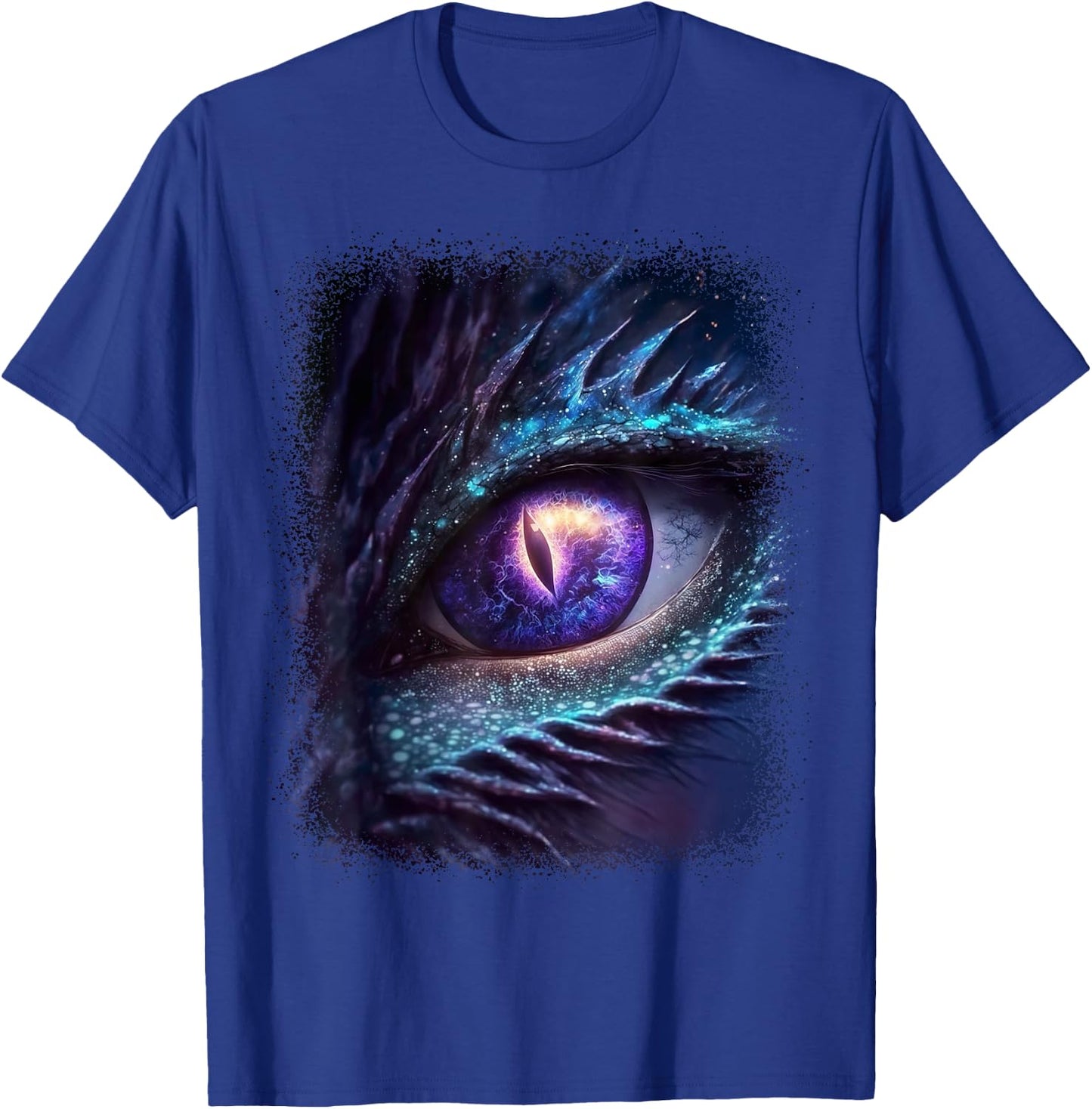 Eye of the Dragon Universe Galaxy Fantasy and Magical T-Shirt - T-Shirt | Royal