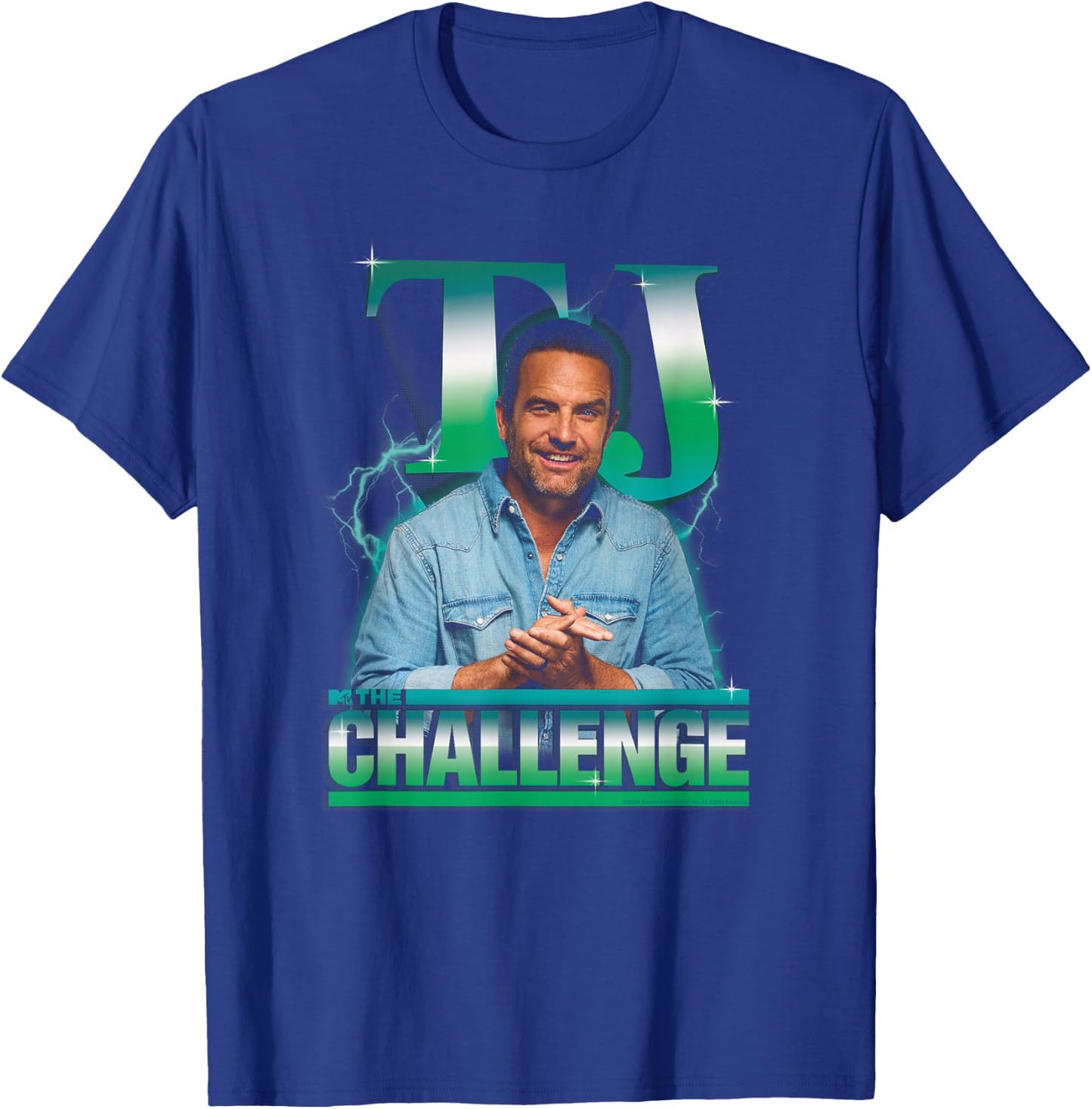 The Challenge TJ Heartthrob Officially Licensed T-Shirt - T-Shirt | Royal