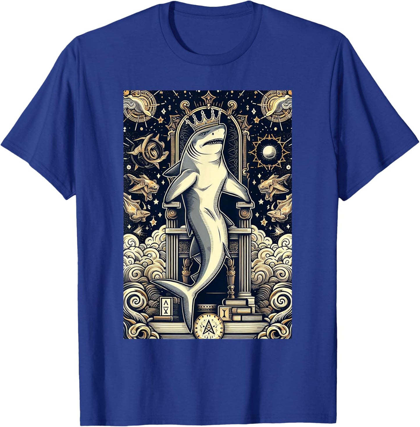 Shark tarot card T-Shirt - T-Shirt | Royal