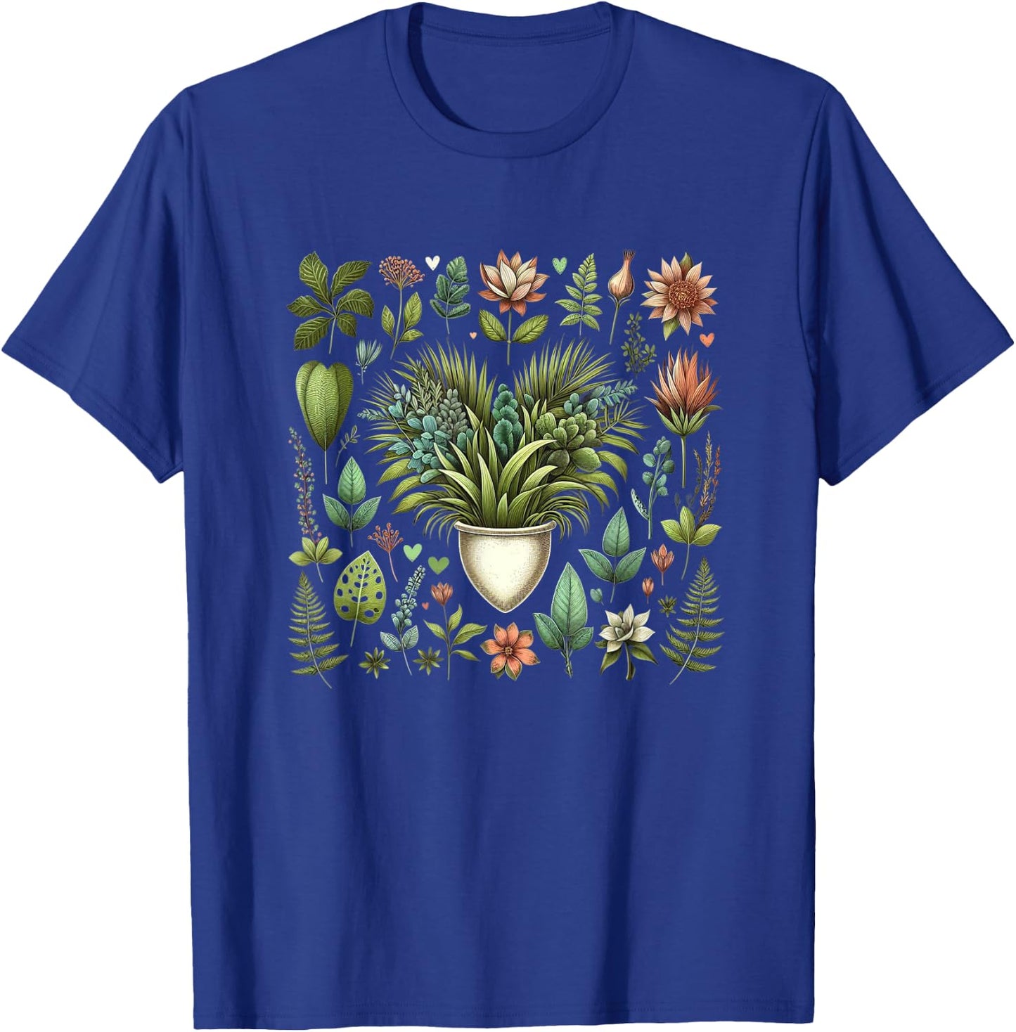Plants Love collection Gardening cool for Father Gardner T-Shirt - T-Shirt | Royal