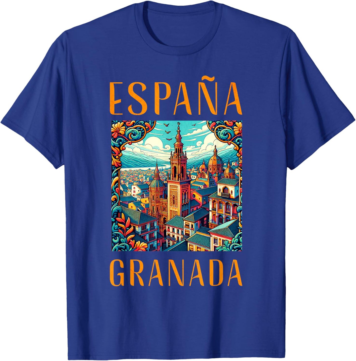 España Granada Trip and Spain Holiday T-Shirt - T-Shirt | Royal